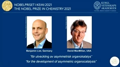 برندگان جایزه نوبل شیمی 2021 اعلام شدند